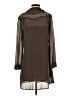 Roper 100% Polyester Brown Casual Dress Size S - photo 2