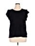 Express Black Short Sleeve Top Size XL - photo 1