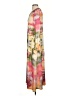 Unbranded Print Orange Casual Dress Size S - photo 5