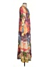 Unbranded Print Orange Casual Dress Size S - photo 4