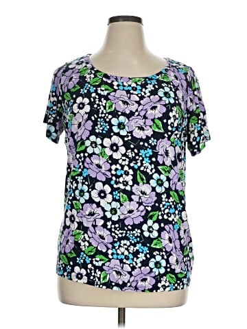 Jones New York Collection Short Sleeve T-Shirt (view 1)