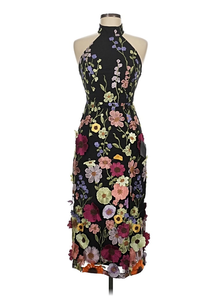 Pre-owned Lulus Cocktail Dress In Black