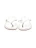 J.Crew Factory Store 100% Polyurethane Solid White Flip Flops Size 9 - photo 2