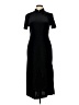 Coco Bianco 100% Polyester Solid Black Casual Dress Size 12 - photo 1