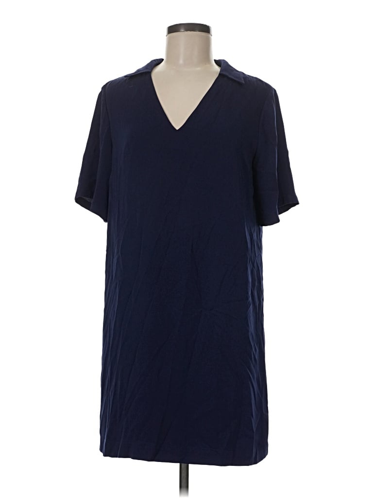 Pre-owned Naked Zebra Casual Dress In Blue