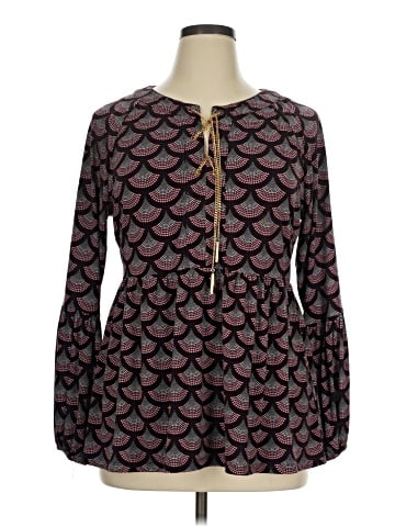 MICHAEL Michael Kors Long Sleeve Blouse (view 1)