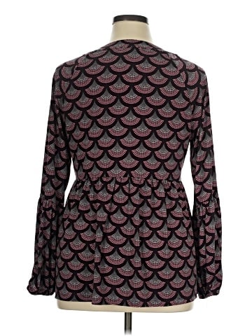 MICHAEL Michael Kors Long Sleeve Blouse (view 2)