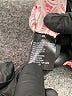 Perceptions Print Pink Casual Dress Size XL - photo 8