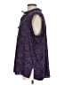 Joe Fresh 100% Polyester Blue Sleeveless Blouse Size L - photo 5
