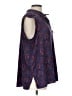 Joe Fresh 100% Polyester Blue Sleeveless Blouse Size L - photo 4
