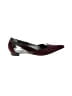DKNY Color Block Burgundy Flats Size 8 1/2 - photo 1