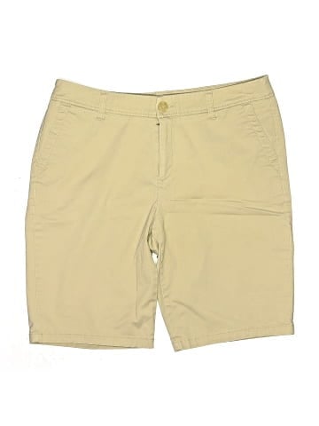 Liz Claiborne Khaki Shorts (view 1)