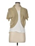 Dots Tan Short Sleeve Top Size M - photo 1