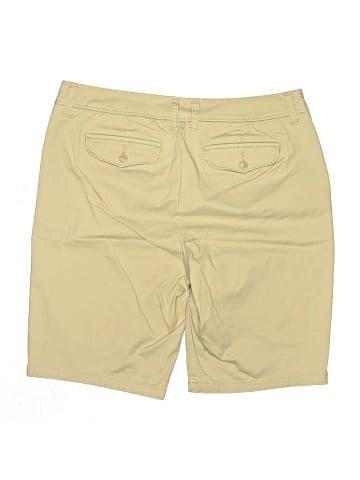 Liz Claiborne Khaki Shorts (view 2)
