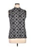 By Design Silver Sleeveless Top Size XL - photo 1
