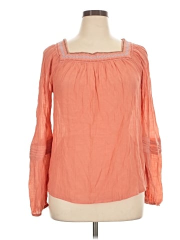 LC Lauren Conrad Long Sleeve Blouse (view 1)