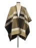 Woolrich 100% Polyester Brown Poncho One size - photo 1