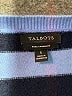 Talbots 100% Cashmere Stripes Blue Cashmere Pullover Sweater Size S - photo 7