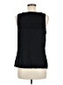 Kut from the Kloth 100% Polyester Black Sleeveless Blouse Size M - photo 2