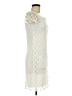 En Focus Studio 100% Polyester Ivory Casual Dress Size 6 - photo 4
