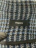 Theory Plaid Blue Wool Coat Size L - photo 6