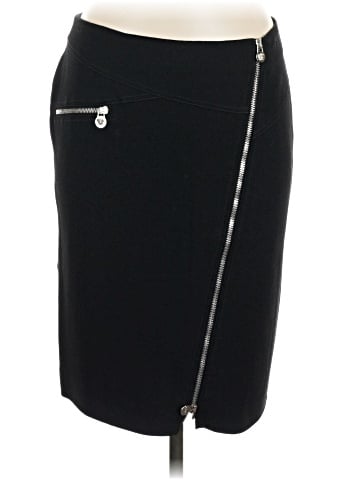 Versace Zip Accent Pencil Skirt  (view 1)