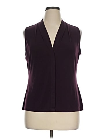 Calvin Klein Sleeveless Blouse (view 1)