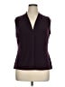 Calvin Klein Purple Sleeveless Blouse Size XL - photo 1
