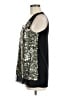 Givenchy 100% Modal Gold Black Sequin Blouse Size M - photo 5