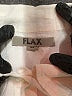 Flax 100% Linen Ivory Short Sleeve Button-Down Shirt Size 10 (M) - photo 7