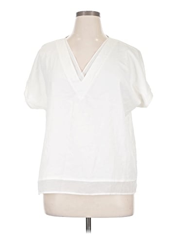 DKNY Short Sleeve Blouse (view 1)