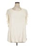 Matilda Jane Ivory Short Sleeve Blouse Size XL - photo 1