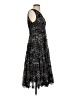 Max Studio Paisley Black Cocktail Dress Size XS - photo 4