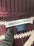 American Eagle Outfitters Stripes Red Burgundy Pullover Sweater Size XS - photo 7