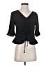 Elodie Black 3/4 Sleeve Blouse Size XS - photo 1