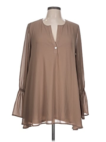 Show Me Your Mumu Long Sleeve Blouse (view 1)
