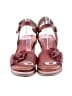 L'Artiste 100% Leather Floral Pink Wedges Size EU 39 - photo 2
