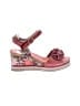 L'Artiste 100% Leather Floral Pink Wedges Size EU 39 - photo 1