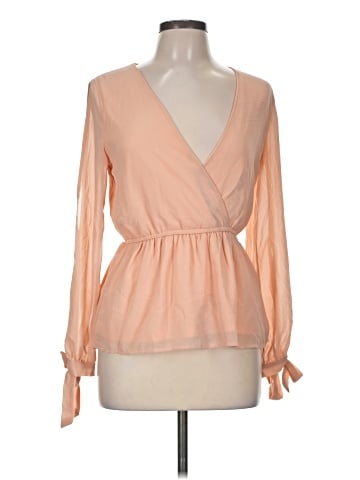 Lulus Long Sleeve Blouse (view 1)