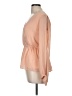 Lulus 100% Polyester Orange Long Sleeve Blouse Size M - photo 5