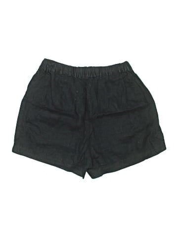 Madewell Clean Pull-On Shorts in 100% Linen (view 2)