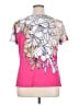 Elementz Pink Short Sleeve Blouse Size XL - photo 2