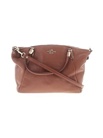 Coach Factory Leather Satchel (view 1)