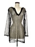 La Blanca 100% Polyester Silver Long Sleeve Blouse Size M - photo 1