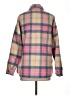 Central Park West Plaid Pink Coat Size S - photo 2