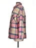Central Park West Plaid Pink Coat Size S - photo 5