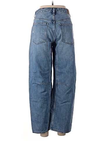 Madewell The Darted Barrel-Leg Jean in Dobbins Wash (view 2)