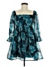 Thirty/Thirty 100% Polyester Teal Cocktail Dress Size M - photo 1