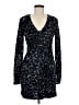 Aqua Stars Black Cocktail Dress Size M - photo 1