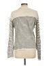 7 For All Mankind Stripes Ivory Pullover Sweater Size L - photo 2